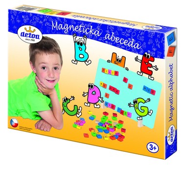 DETOA Magnetická abeceda – hračka pro děti