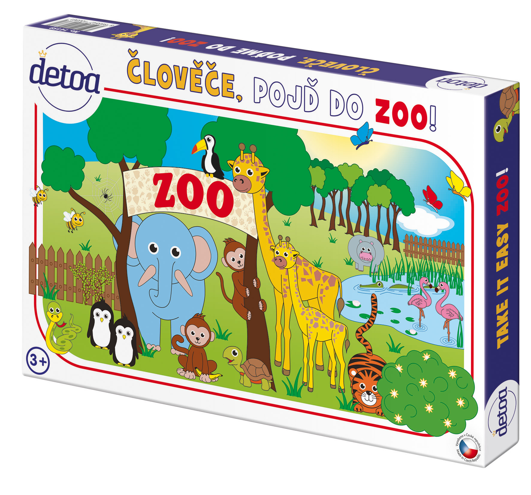 DETOA Člověče, pojď do ZOO! – hračka pro děti