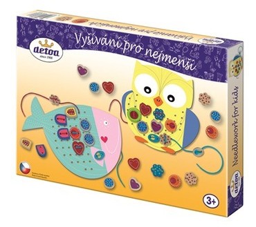 DETOA Vyšívání pro nejmenší – hračka pro děti