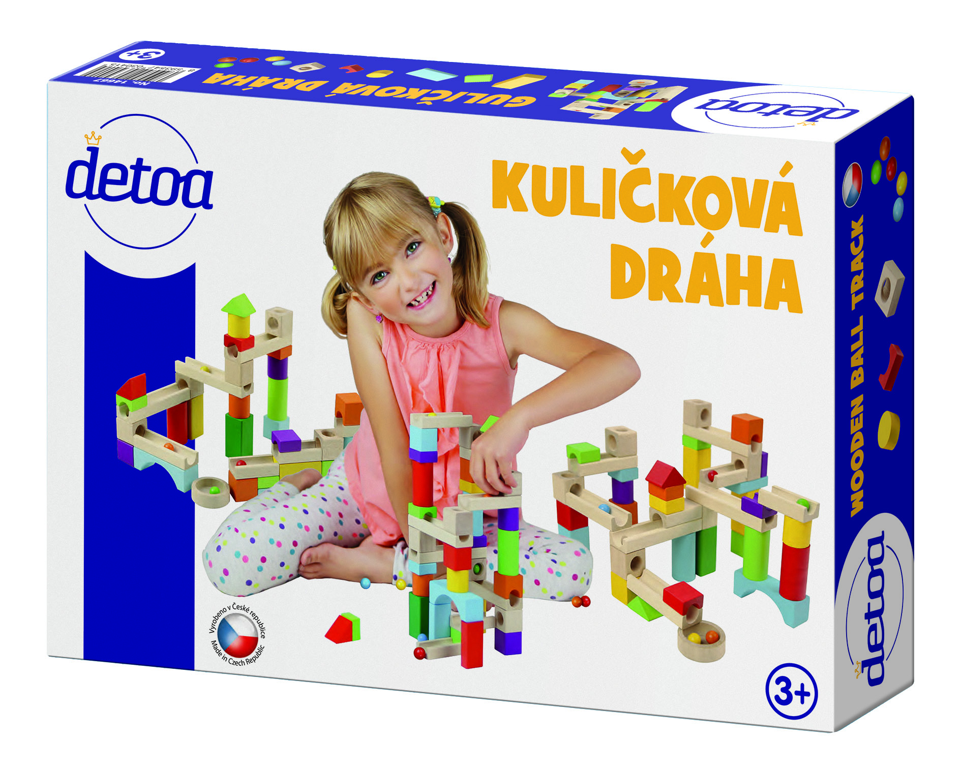 DETOA Kuličková dráha – hračka pro děti