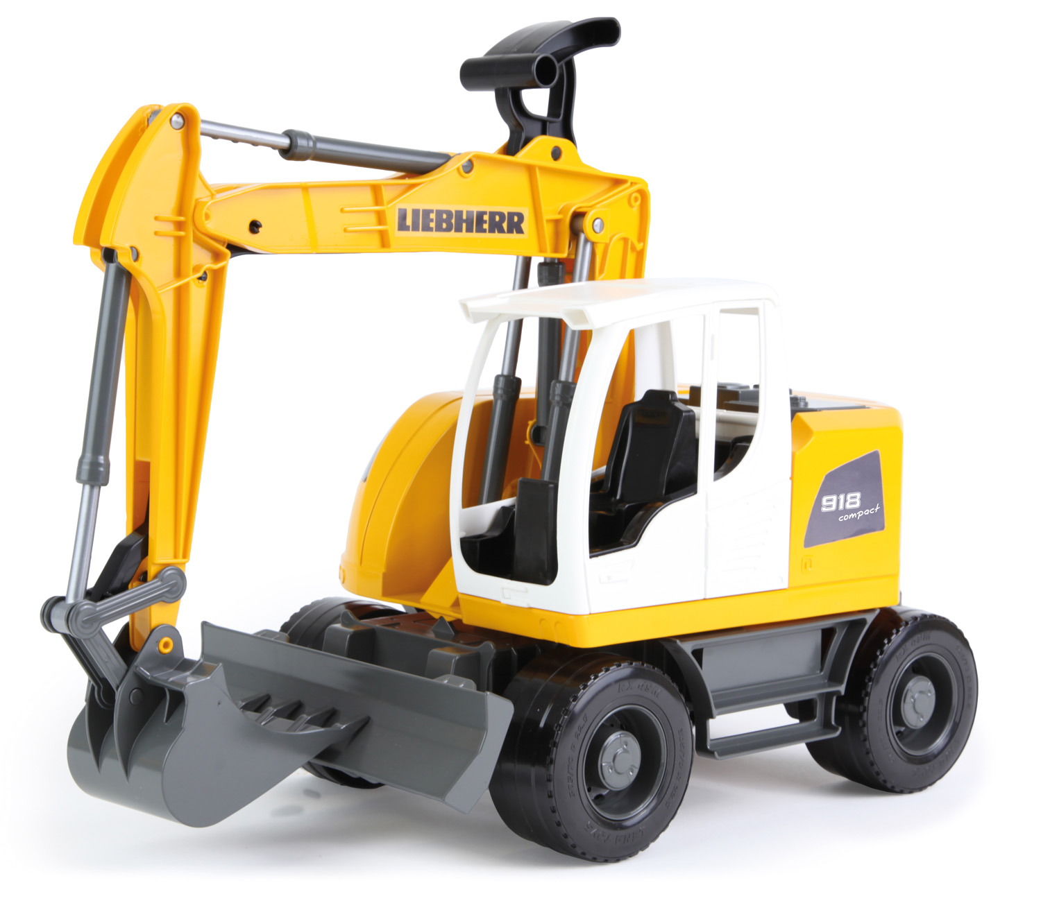 LENA Bagr Liebherr A 918 Litronic – hračka pro děti