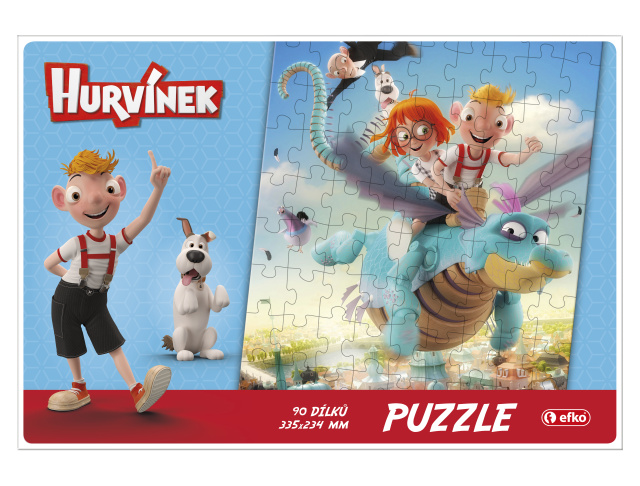 EFKO Puzzle HURVÍNEK 90 dílků II – hračka pro děti