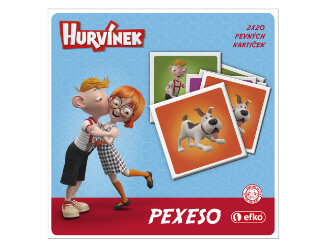 EFKO Pexeso HURVÍNEK – hračka pro děti