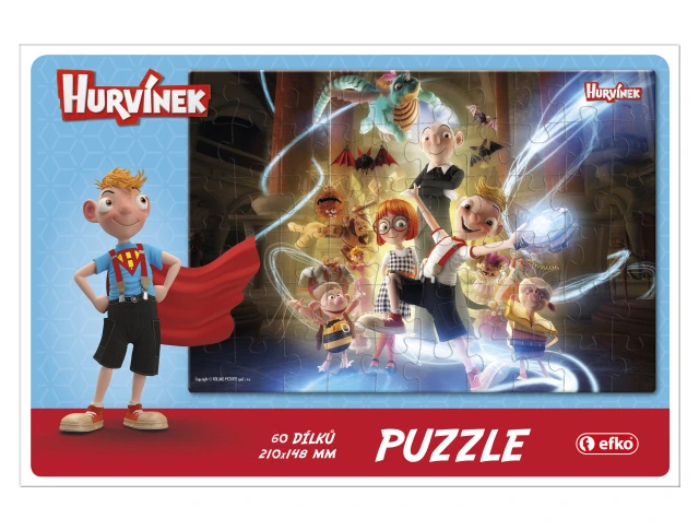 EFKO Puzzle HURVÍNEK 60 dílků II – hračka pro děti