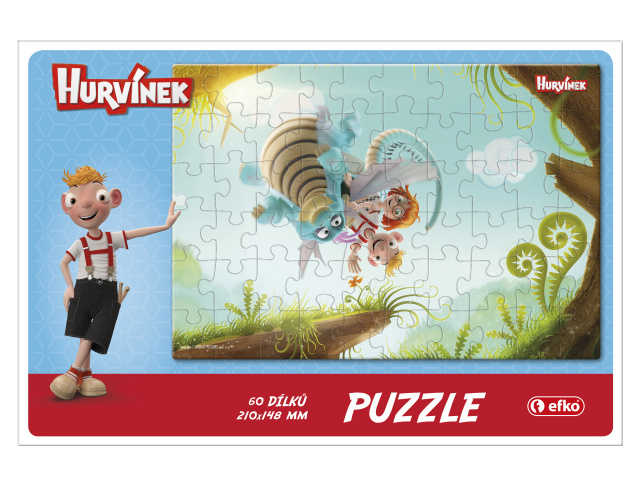 EFKO Puzzle HURVÍNEK 60 dílků III – hračka pro děti