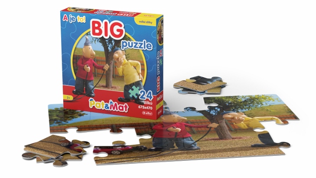 EFKO PAT A MAT Puzzle BIG 1 – hračka pro děti