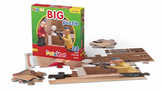 EFKO PAT A MAT Puzzle BIG 2 – hračka pro děti