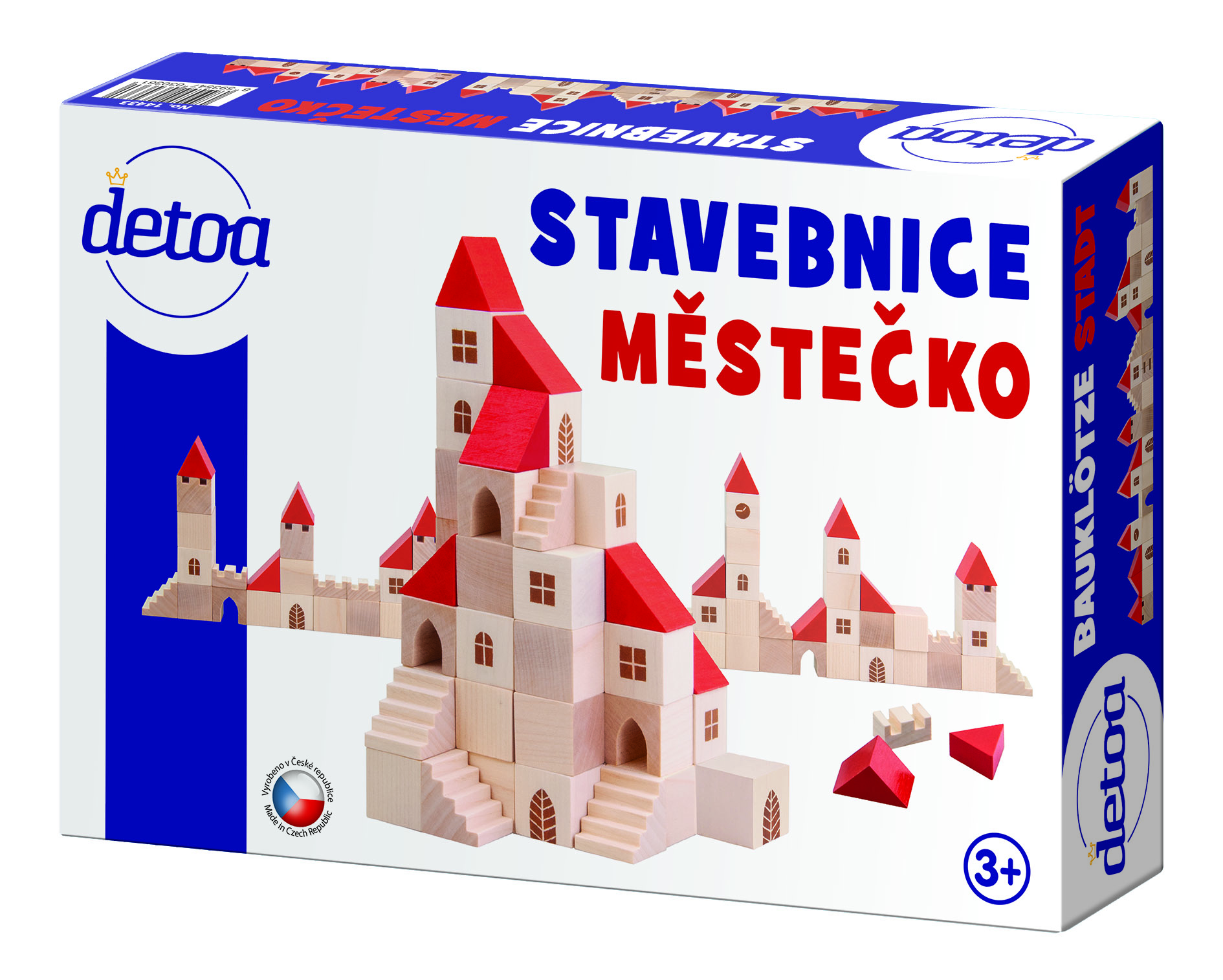 DETOA Stavebnice městečko – hračka pro děti