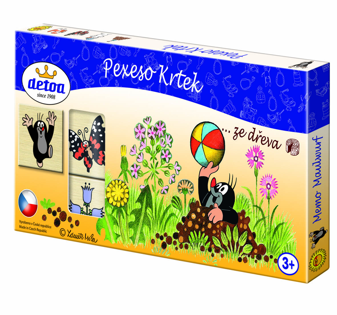 DETOA Pexeso Krtek – hračka pro děti