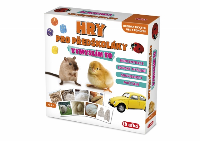 EFKO HRY PRO PŘEDŠKOLÁKY - VYMYSLÍM TO – hračka pro děti
