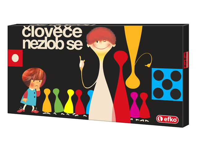 EFKO ČLOVĚČE, NEZLOB SE ! – společenská hra RETRO – hračka pro děti