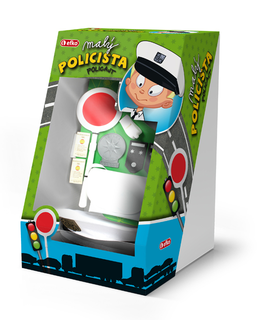 EFKO MALÝ POLICISTA - box – hračka pro děti