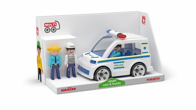 EFKO MULTIGO TRIO POLICIE – hračka pro děti