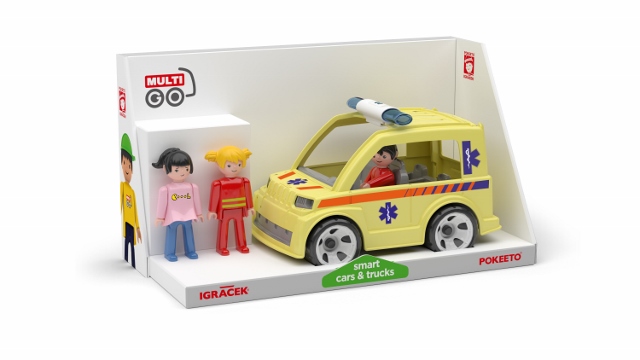 EFKO MULTIGO TRIO RESCUE – hračka pro děti